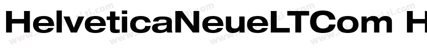 HelveticaNeueLTCom HvCn0字体转换
